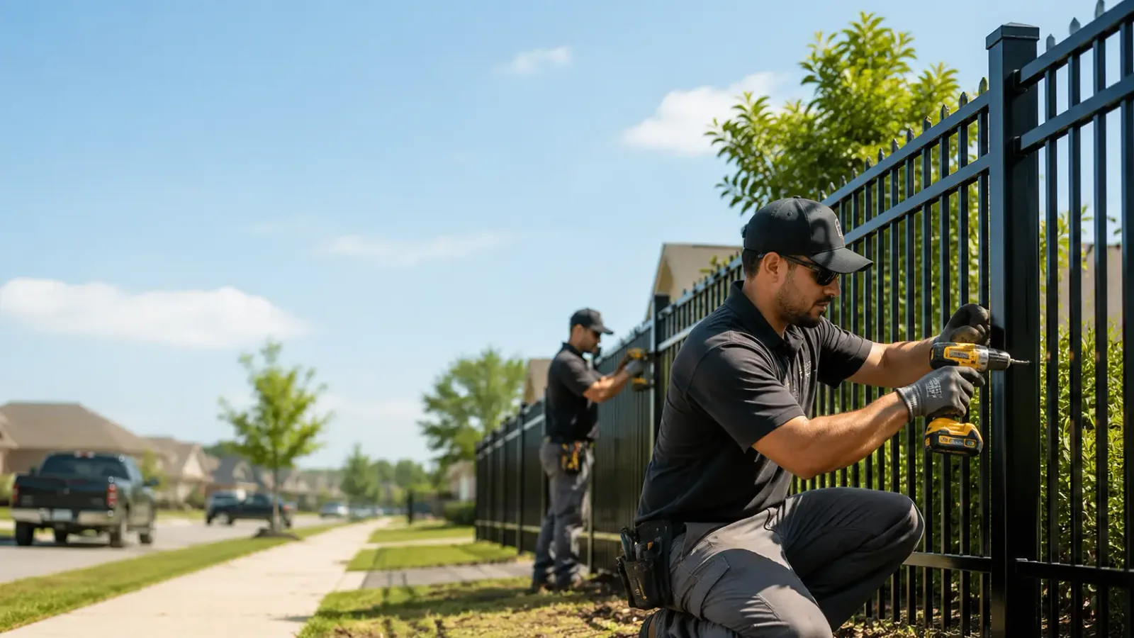 Metal Fence Installation in Strawn, TX